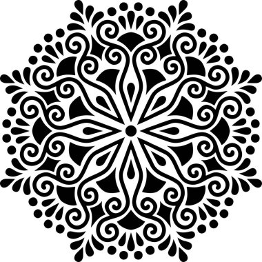 Mandala desen stencil karalamalar kroki iyi ruh hali