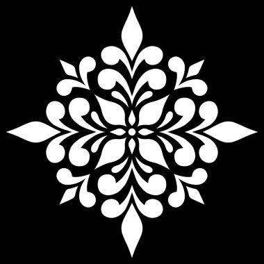 Çapraz çizim siyah beyaz din. Dekorasyona uygun.