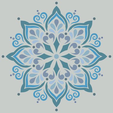 Mandala renk desenleri iyi bir ruh hali çizer