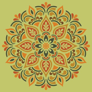 Mandala desenli Stencil karalamaları iyi bir ruh hali çizer. Yaratıcı ve tebrik kartları, posterler, afişler, afişler ve kapaklar için iyidir..