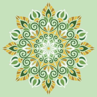 Mandala desenli Stencil karalamaları iyi bir ruh hali çizer. Yaratıcı ve tebrik kartları, posterler, afişler, afişler ve kapaklar için iyidir.