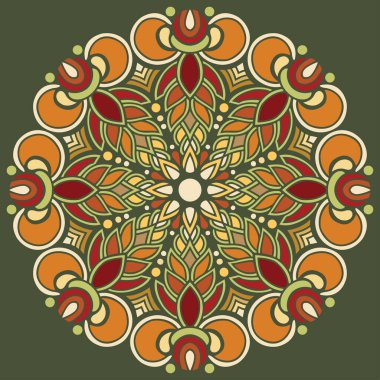 Mandala desenli Stencil karalamaları iyi bir ruh hali çizer. Yaratıcı ve tebrik kartları, posterler, afişler, afişler ve kapaklar için iyidir.