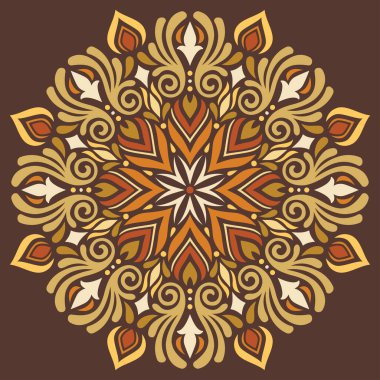 Mandala desenli Stencil karalamaları iyi bir ruh hali çizer. Yaratıcı ve tebrik kartları, posterler, afişler, afişler ve kapaklar için iyidir.