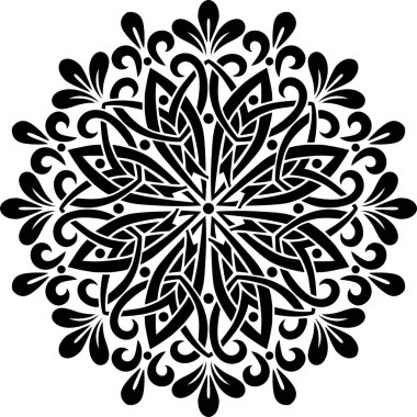 Mandala desen stencil karalamalar kroki iyi ruh hali