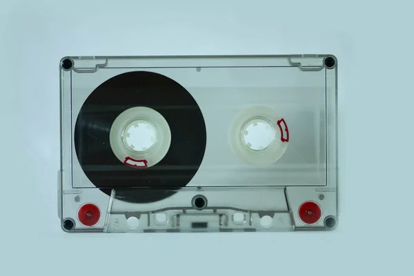 Cassete Áudio Compacto Musicassette — Fotografia de Stock
