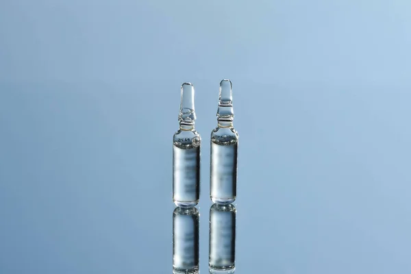 Ampoules Drugs Surface — Stock Photo, Image