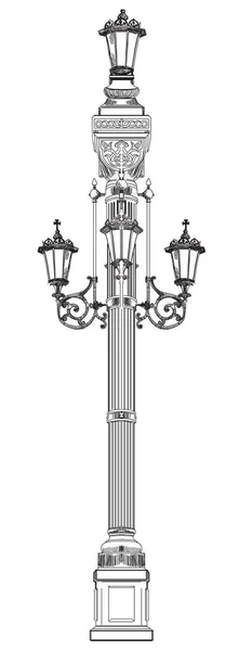 Ручной фонарь — стоковый вектор
