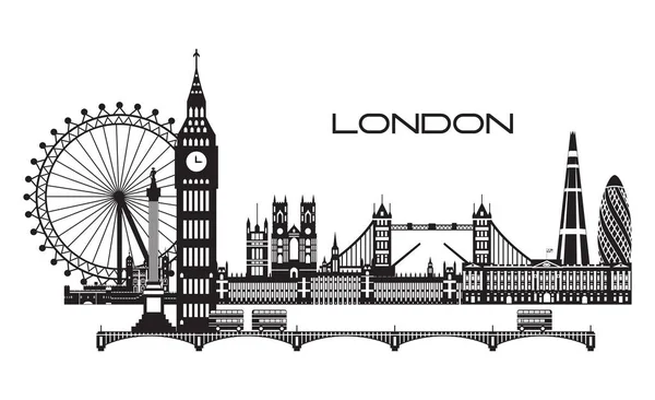 London City Skyline vector 3 — стоковий вектор
