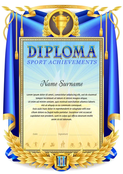 Spor diploma boş