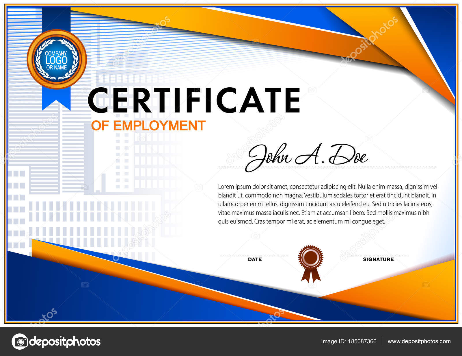 Certificate Blank Template Design Can Use Award Other ... Certificate Blank Template Design Can Use Award Other ...