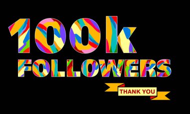 Sosyal ağlar için kompozisyon yazı renkli. Mektup kompozisyon üzerinde renk lekeleri etkisi.