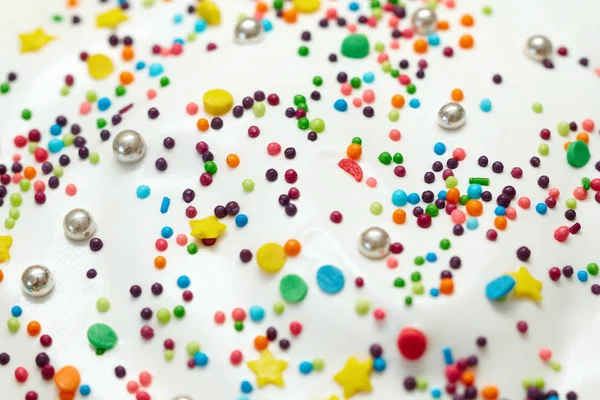 イースター Pasces クローズ アップ ビューの着色した砂糖装飾 — ストック写真