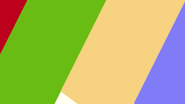 Mouvement des lignes diagonales. Fond d'introduction simple pour les présentations vidéo .