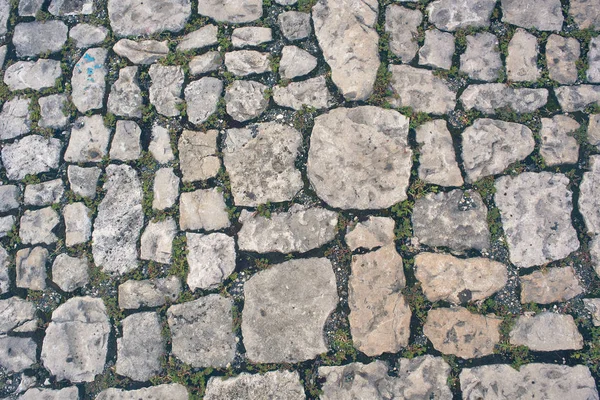 Old stone road — Stock Photo, Image