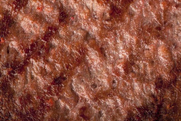 a grilled hamburger patty