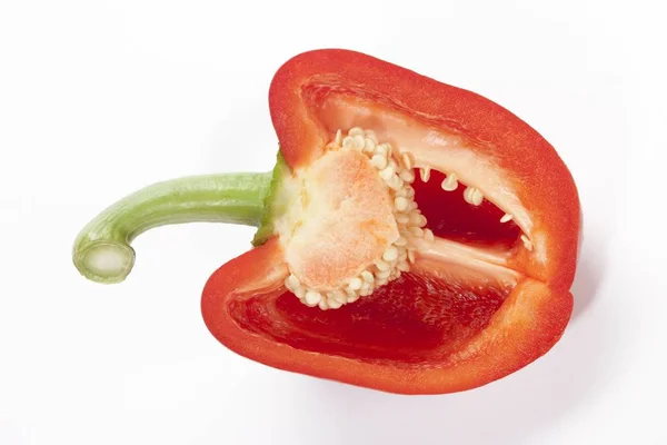 Açık biber kesilmiş