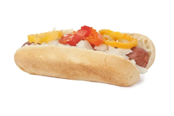 Délicieux sandwich hot-dog — Photo