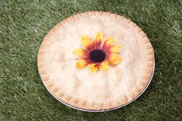 Torta de maçã caseira — Fotografia de Stock