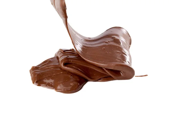 Salsa de chocolate derretido — Foto de Stock