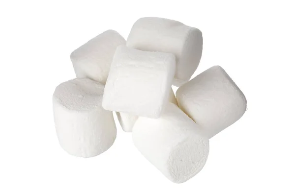 Beyaz marshmallow yığını