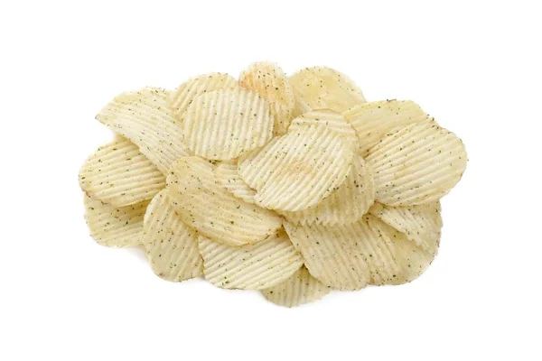 patates cipsi yığını