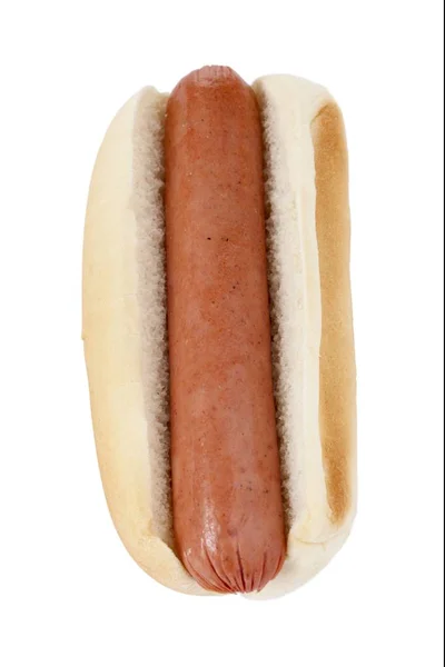 Weißwurst-Sandwich — Stockfoto