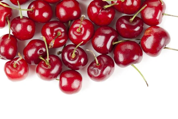 Słodkie czerwone wiśnie — Zdjęcie stockowe