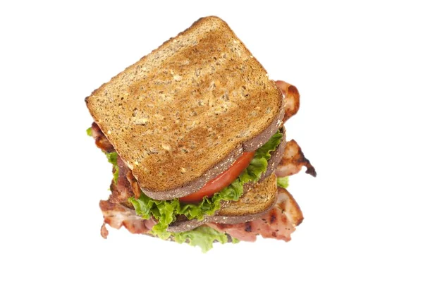 Sándwich de tocino tostado — Foto de Stock