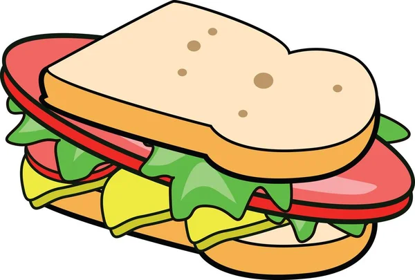 Şarküteri et sandviç simgeler