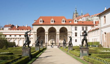 Prag'da wallenstein Bahçe