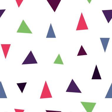 Düz bir tarzda geometrik soyut seamless modeli. Yazdırma için en az bir tasarım ile kapak. Çok renkli arka plan, arka plan tatiliniz için.