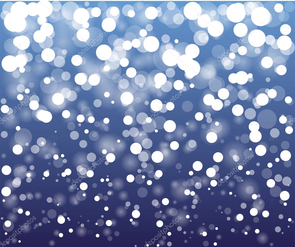 Winter glitter abstract background