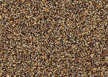 Altın ışıltı konfeti rasgele düşüyor