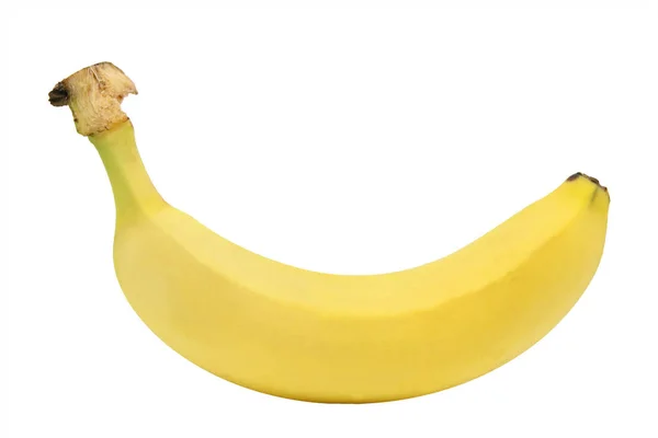 Tropikalne owoce egzotyczne Banana na białym tle — Zdjęcie stockowe