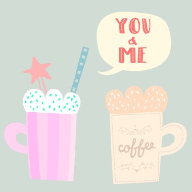 Kahve fincanı vektörü