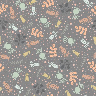 Çiçekle kusursuz desen