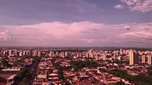 Ribeirao Preto Σάο Πάολο Βραζιλία Δεκεμβρίου 2019 Λήξη Της Λεωφόρου — Αρχείο Βίντεο