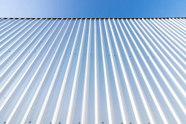 Metallic vertical striped pattern organic texture — Stock Photo, Image