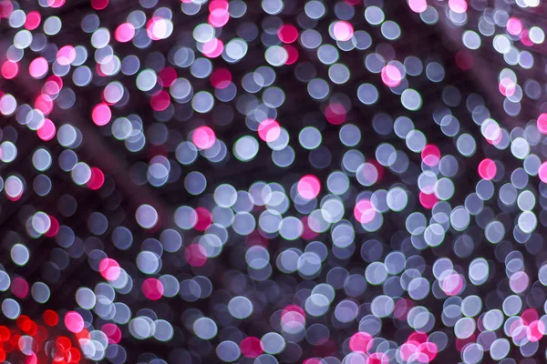 Bokeh branco e rosa, Dia dos Namorados — Fotografia de Stock