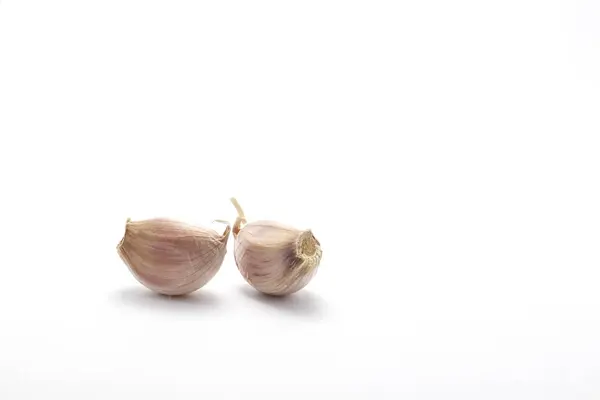 Alho em branco — Fotografia de Stock