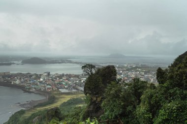 Seongsan view from Ilchulbong