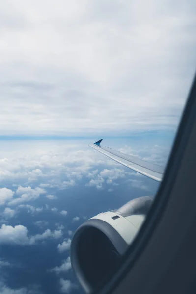 View from airplane — Stock Photo, Image