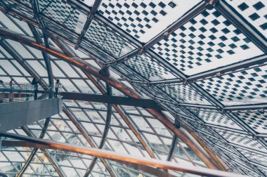 interior and constraction details of Nur Sultans expo centre