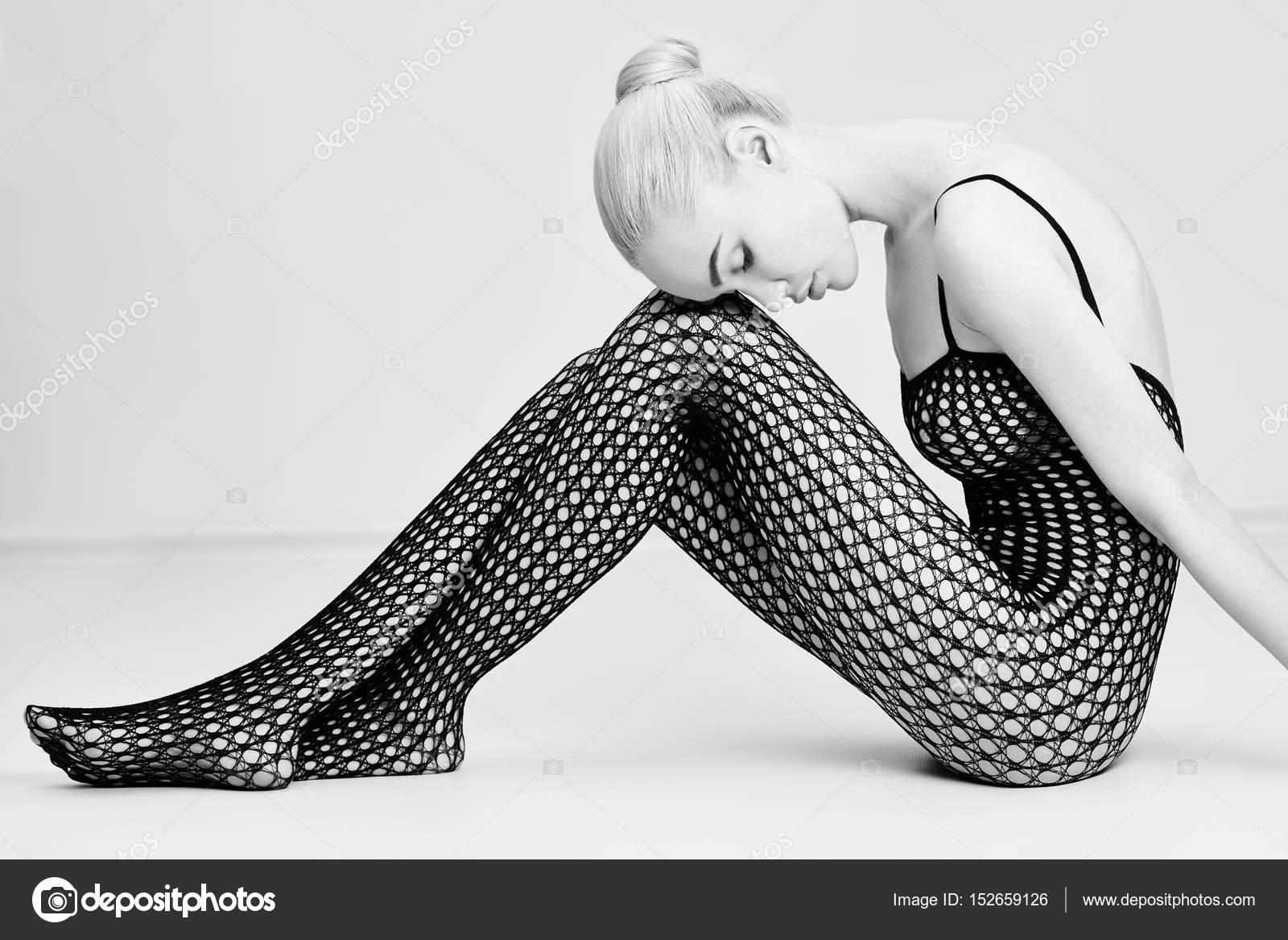 Black and white sexy poses erotic