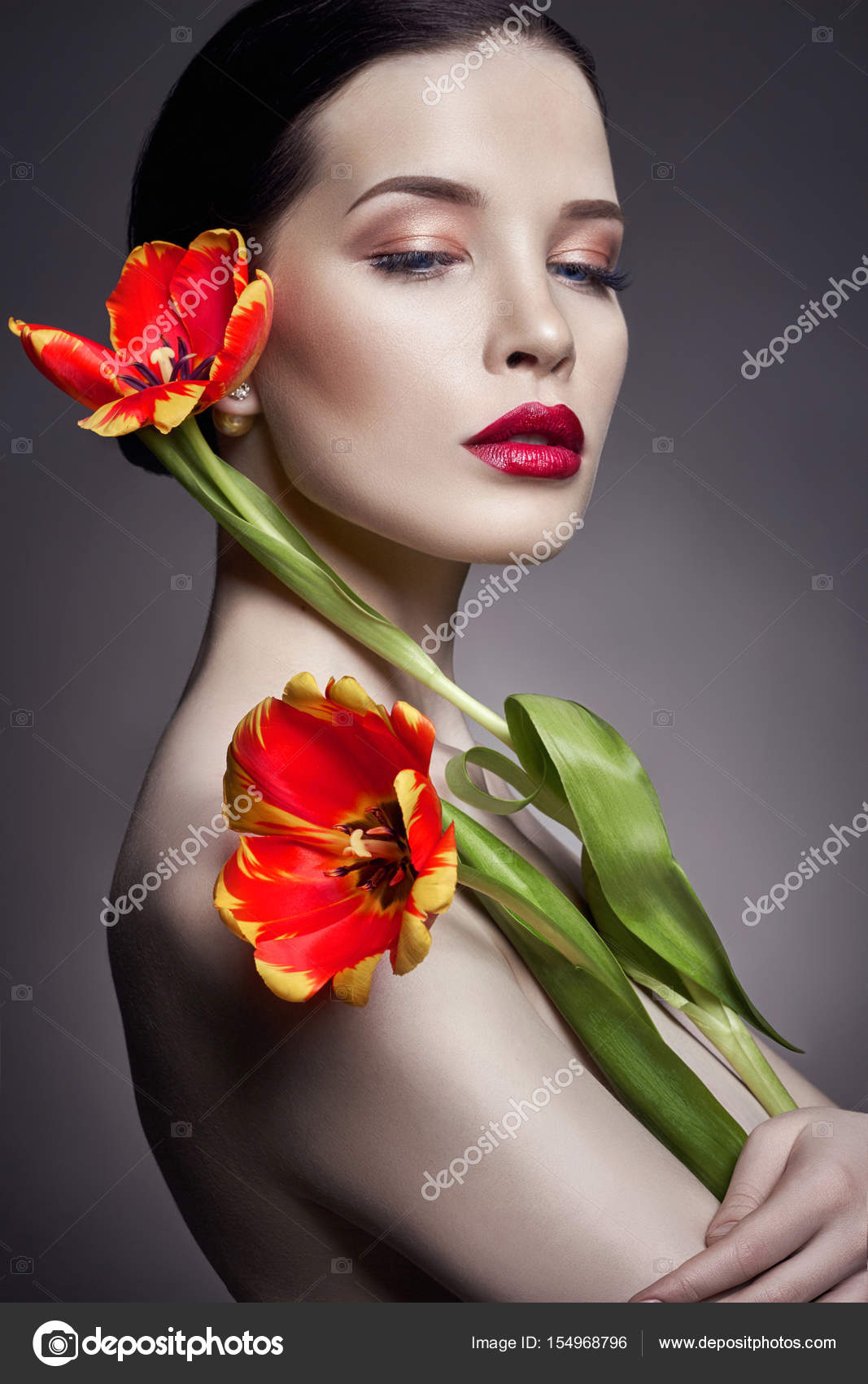 Sexy plant woman nude — pic 8