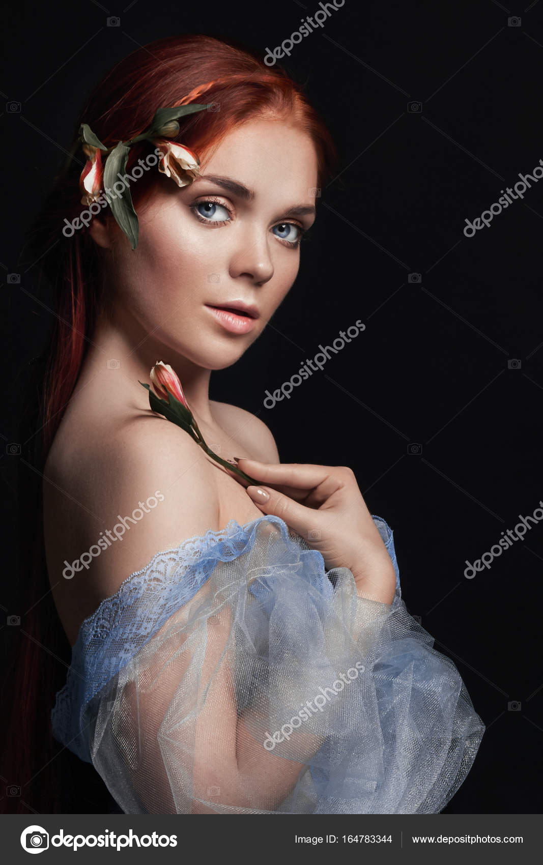 retro redhead girl Retro redhead girl