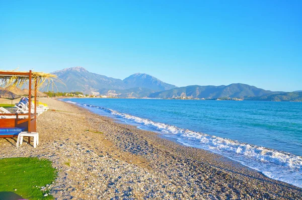 Coast of the Mediterranean sea in Turkey — Stock Photo, Image