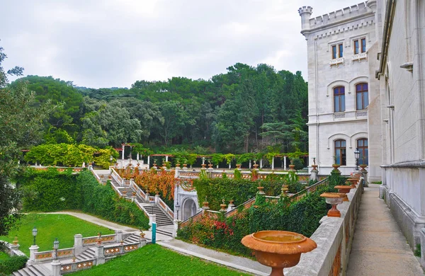 Magnifico Parco Italiano del Castello di Miramare — Foto Stock