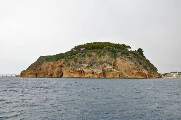 A természetvédelmi terület, a Procida-szigeten — Stock Fotó