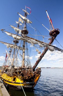 Boylu soylu Yelkenliler yarışları Kotka 2017. Kotka, Finlandiya 16.07.2017.